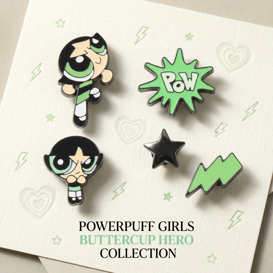 Jibbitz - Powerpuff Girls Buttercup Hero Collection