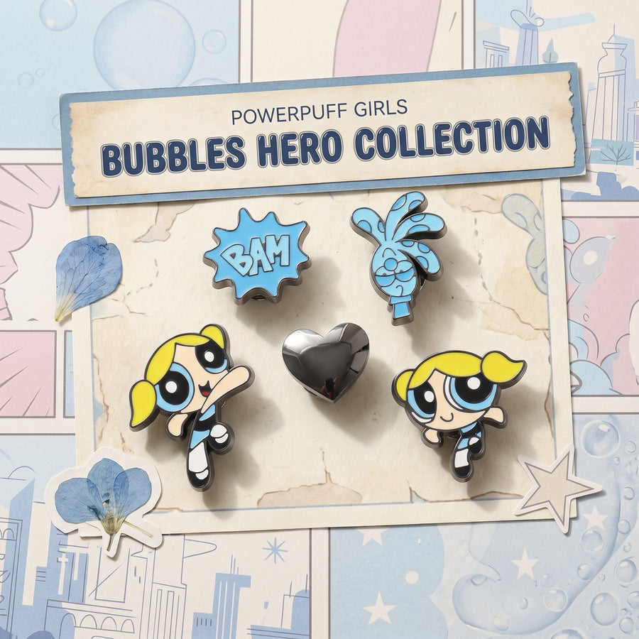 Jibbitz - Powerpuff Girls Bubbles Hero Collection