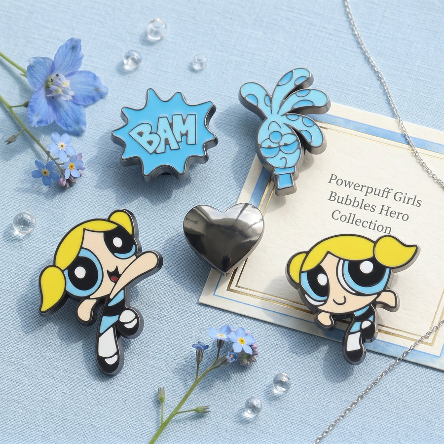Jibbitz - Powerpuff Girls Bubbles Hero Collection