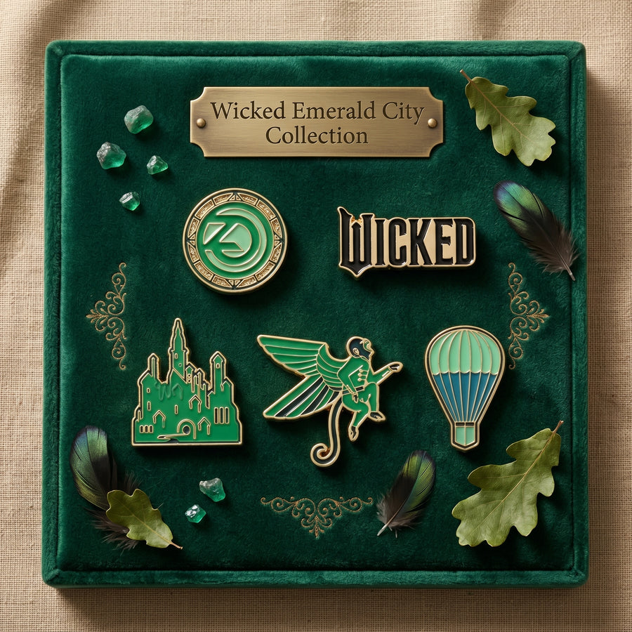 Jibbitz - Wicked Emerald City Collection