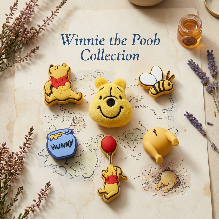 Jibbitz - Winnie the Pooh Collection