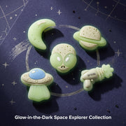 Jibbitz - Glow-in-the-Dark Space Explorer Collection