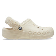 Crocs Baya Lined Fuzzy-Strap Clog