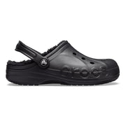 Crocs Baya Lined Fuzzy-Strap Clog