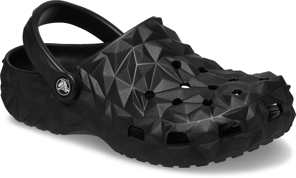 Authentic Crocs Classic Geometric Clog - Black