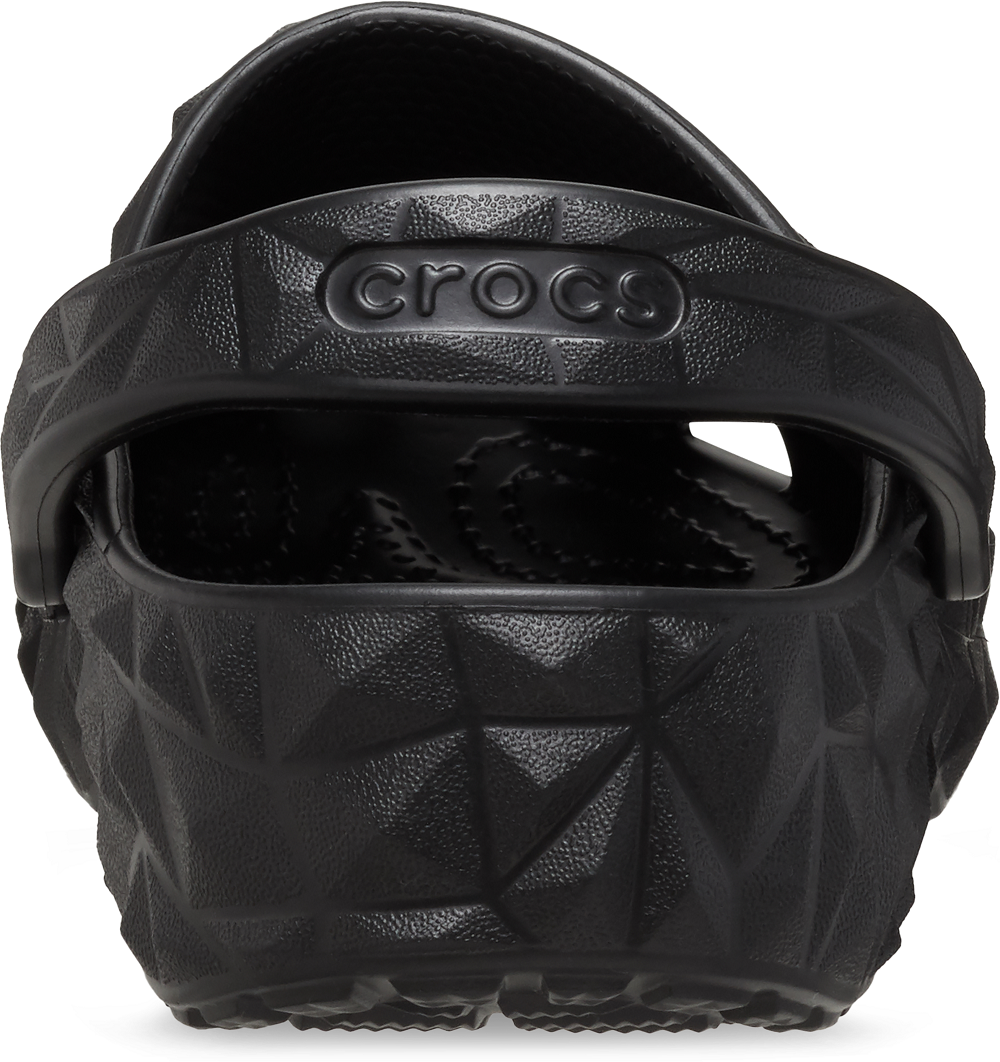 Authentic Crocs Classic Geometric Clog - Black
