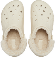 Crocs Baya Lined Fuzzy-Strap Clog