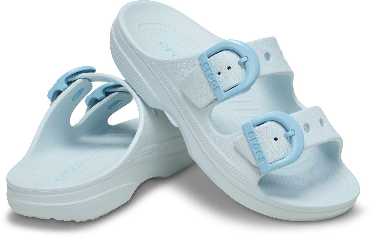 Crocs Saturday Enamel Buckle Bubble Sandal
