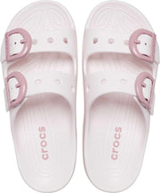 Crocs Saturday Enamel Buckle Bubble Sandal