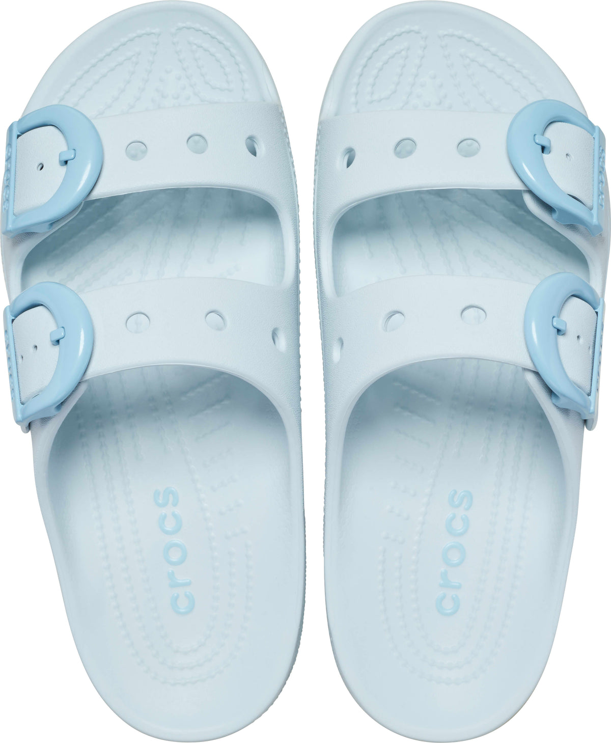 Crocs Saturday Enamel Buckle Bubble Sandal