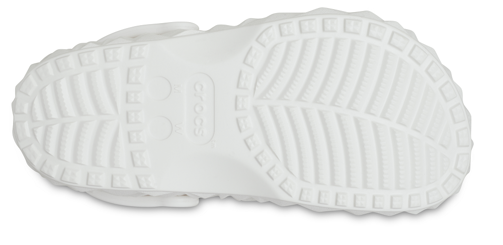 Authentic Crocs Classic Geometric Clog - White