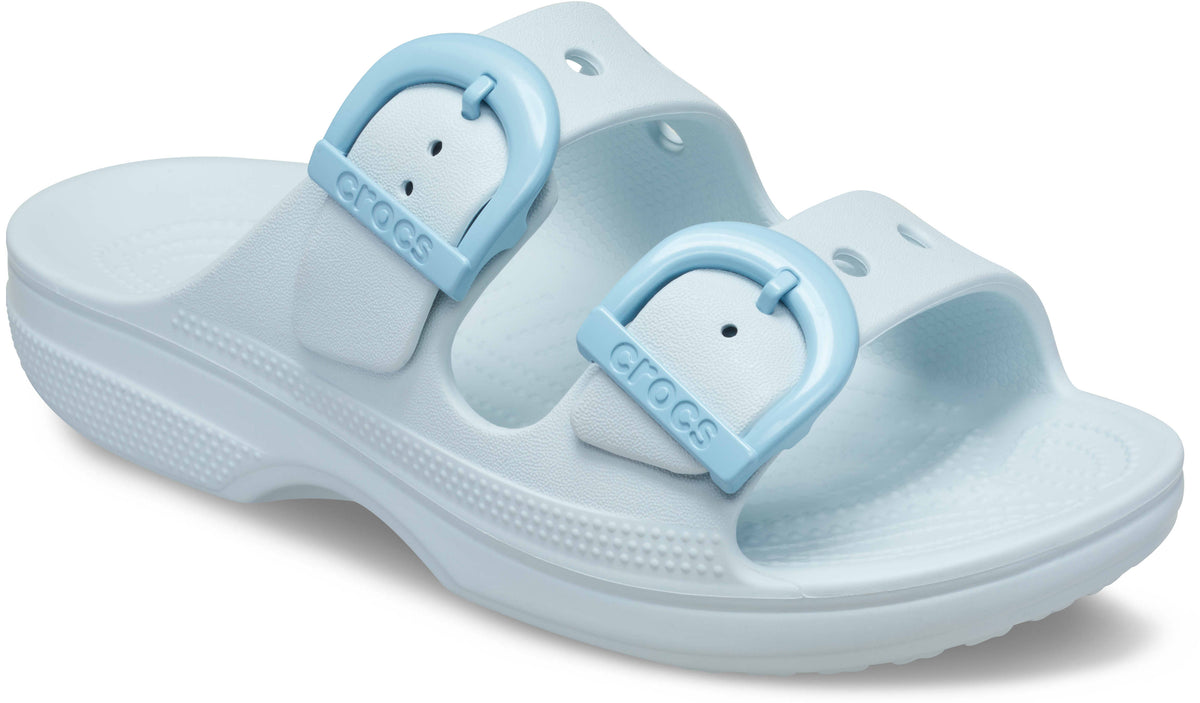 Crocs Saturday Enamel Buckle Bubble Sandal