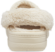 Crocs Baya Lined Fuzzy-Strap Clog