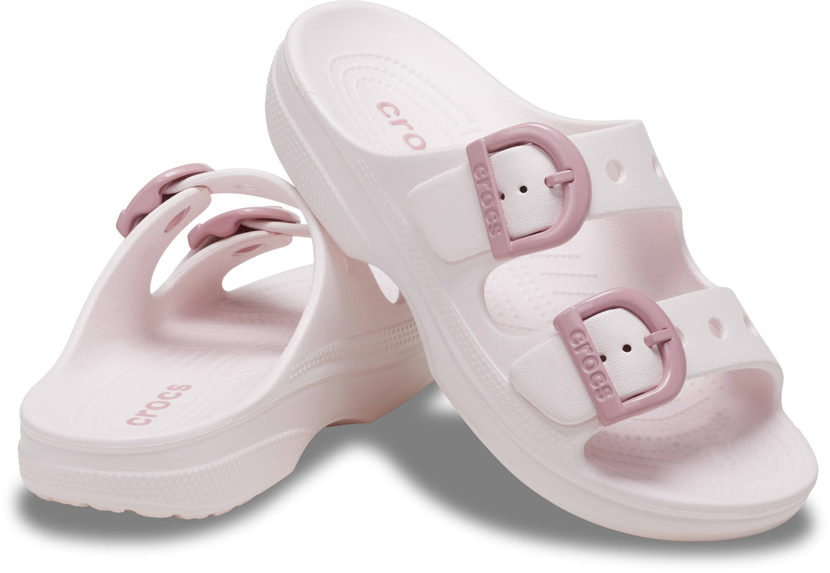 Crocs Saturday Enamel Buckle Bubble Sandal