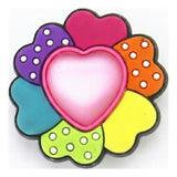 Rainbow Heart Flower
