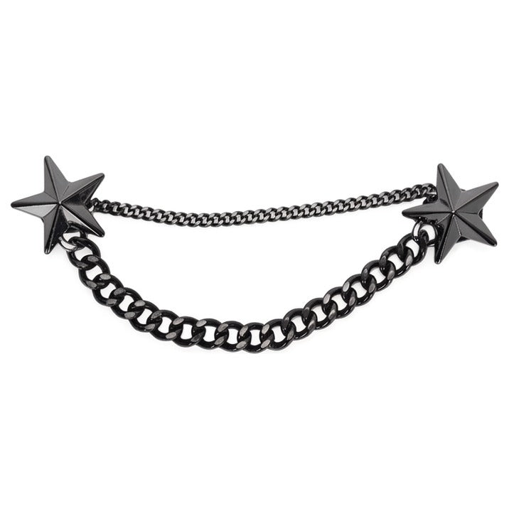Jibbitz - Metal - Star Chain - Black