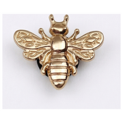 Jibbitz - Metal - Bee - Gold