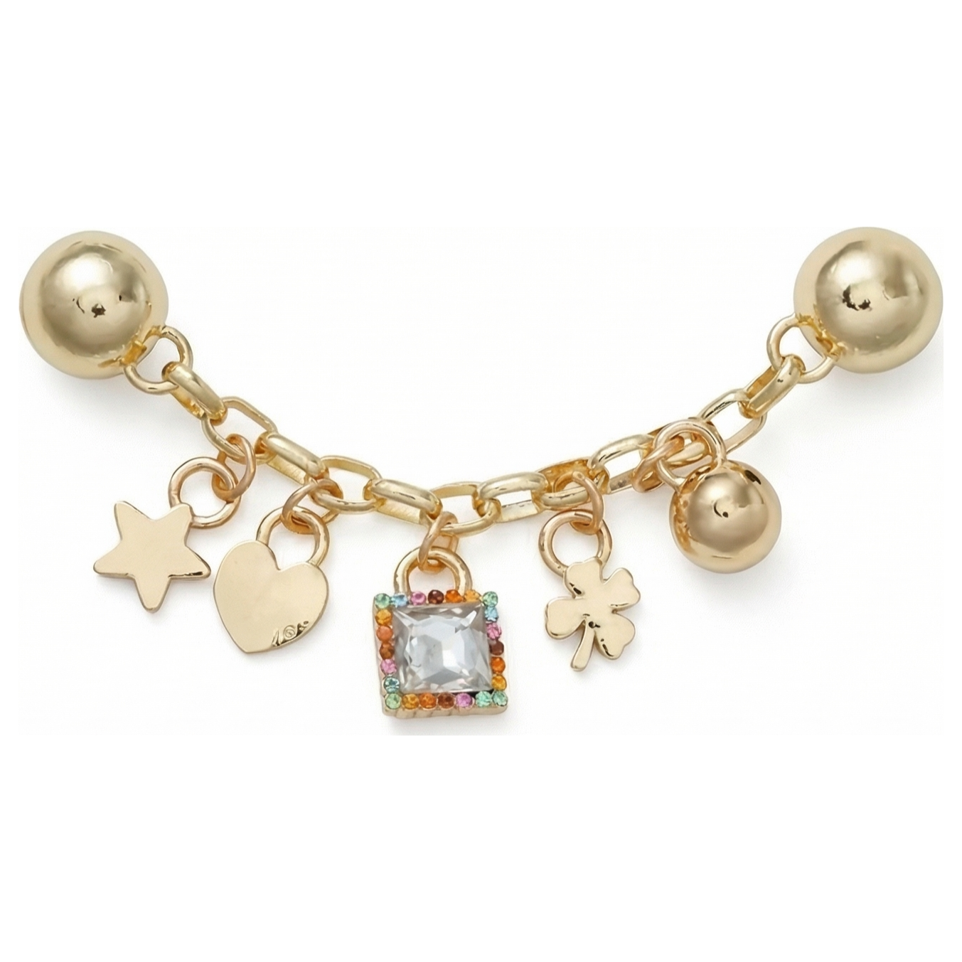 Jibbitz - Gold Charms Collection