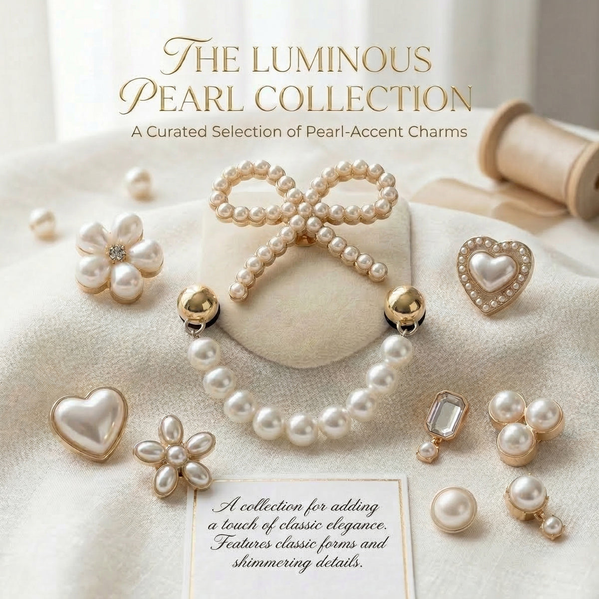 Jibbitz - Luminous Pearl Collection
