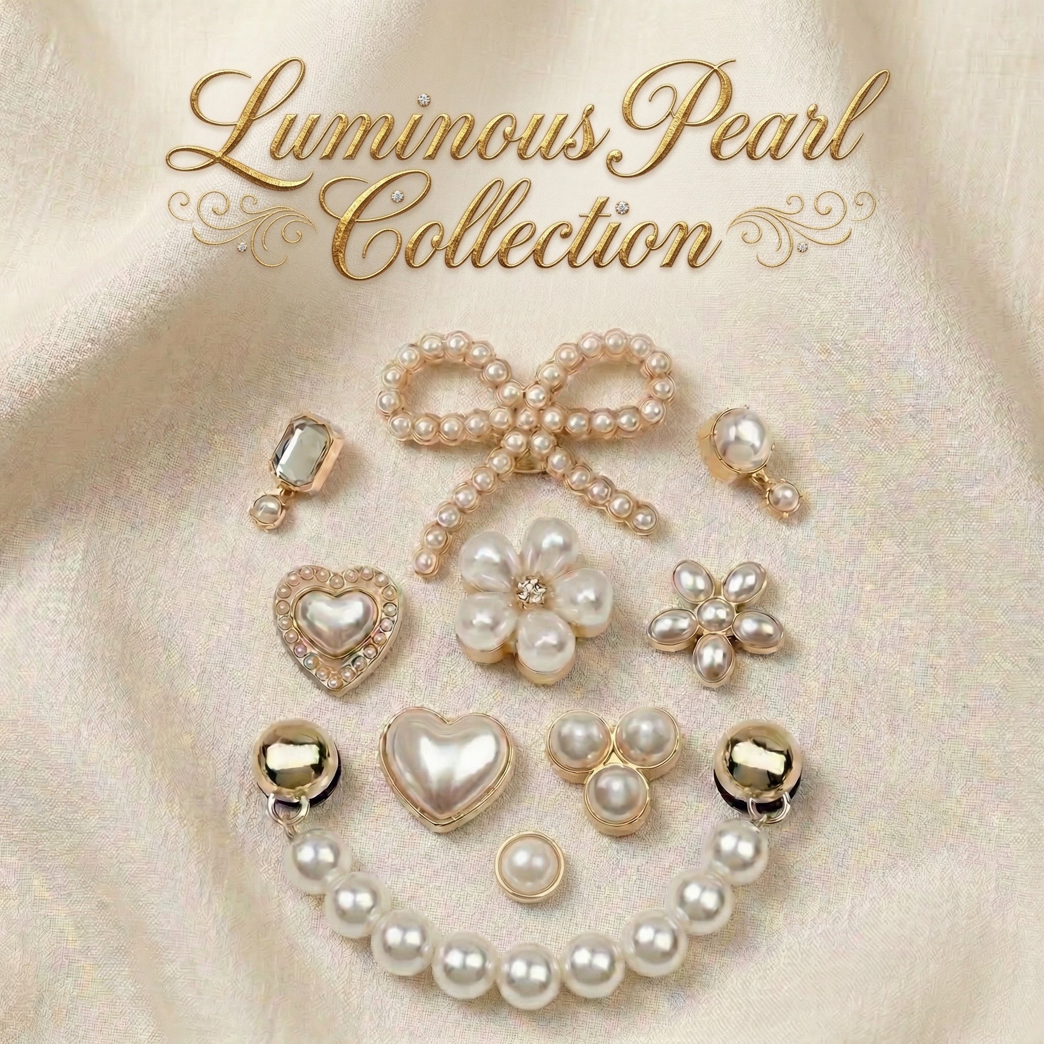Jibbitz - Luminous Pearl Collection