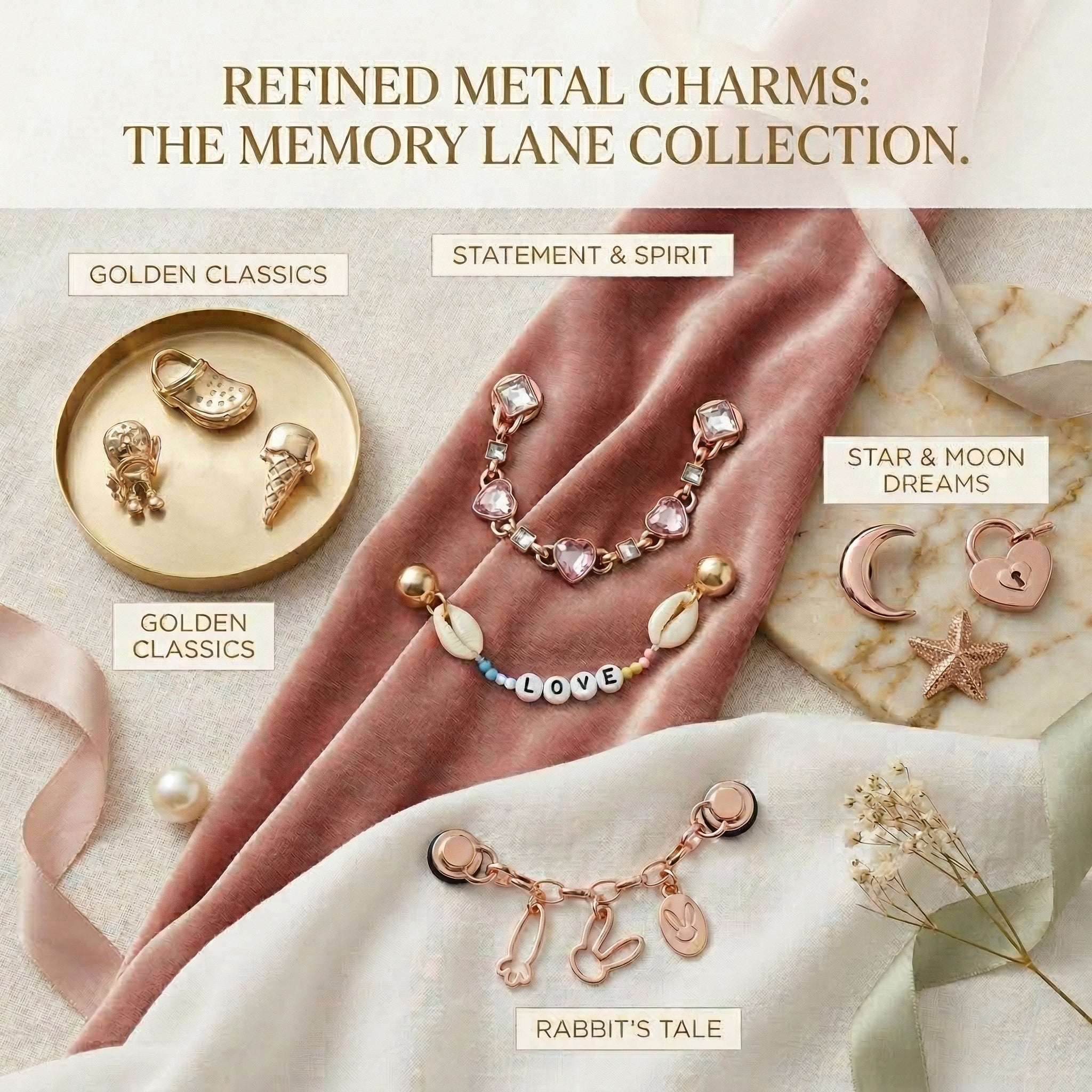 Jibbitz - Memory Lane Collection