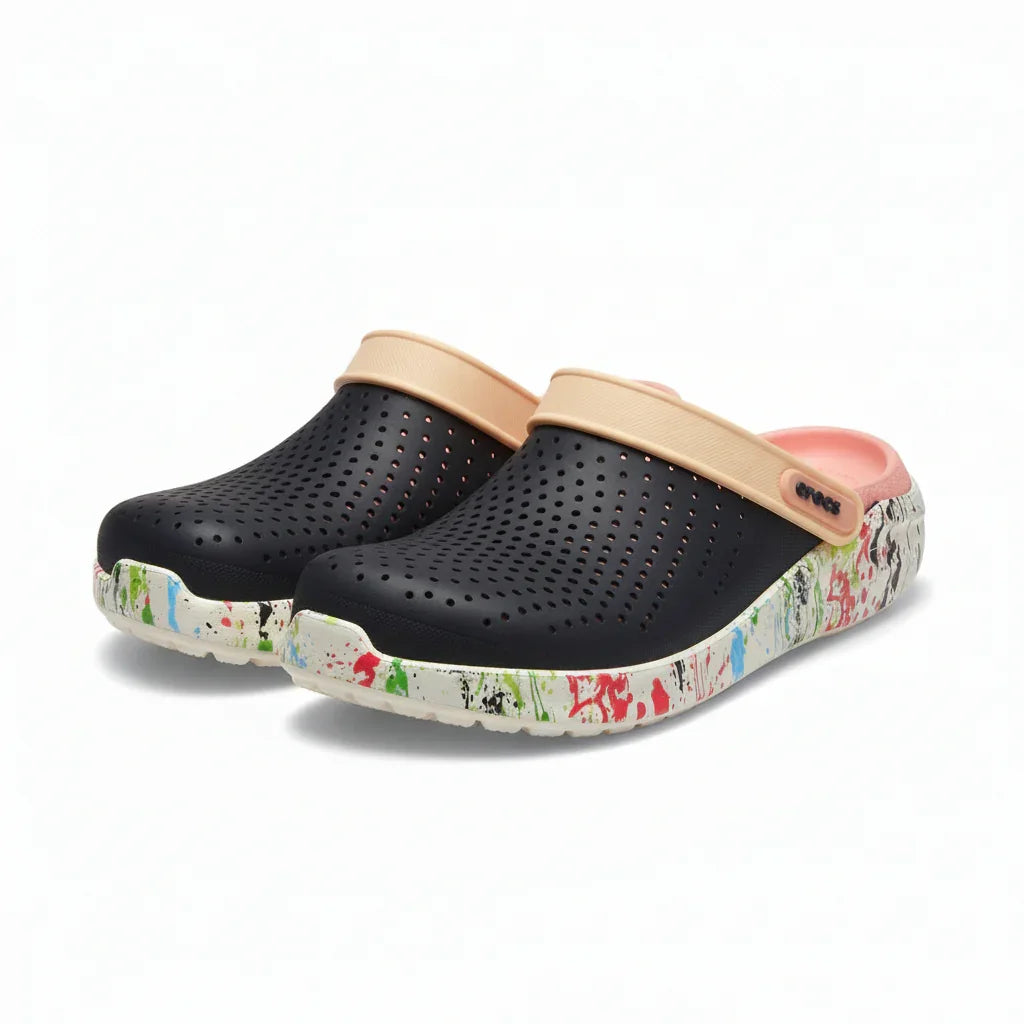 Crocs LiteRide Clog - Limited Edition - Dark Blue/ Melon Dazzling