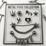 Jibbitz - Metal Punk Collection