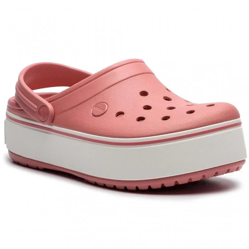 Authentic Crocs Crocband Platform Clog - Blossom/ White - mStore.Kh | mTravel Store
