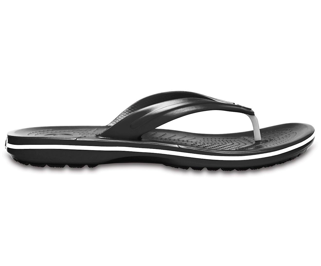 Authentic Crocband Flip - Black - mTravel Store