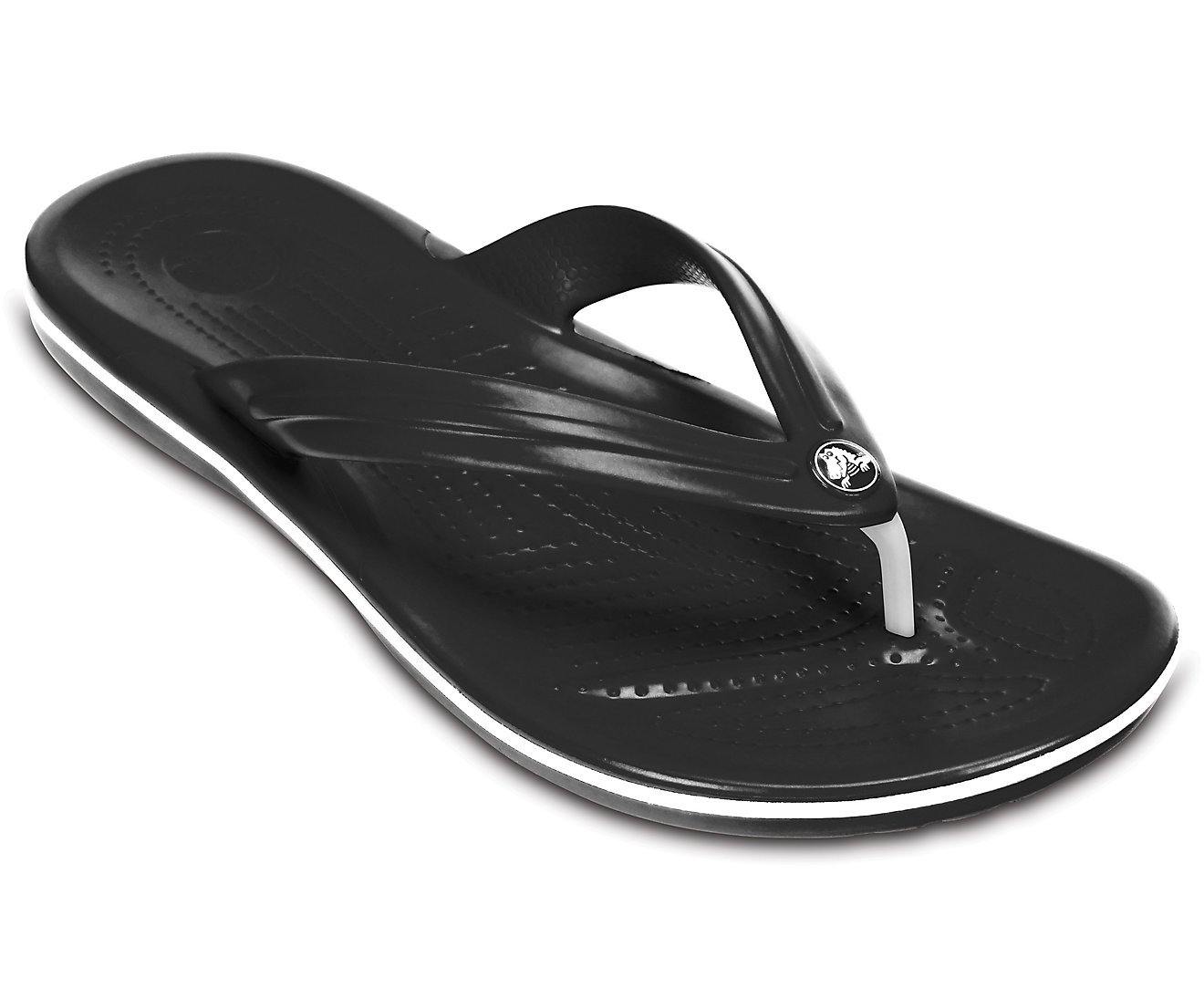 Authentic Crocband Flip - Black - mTravel Store