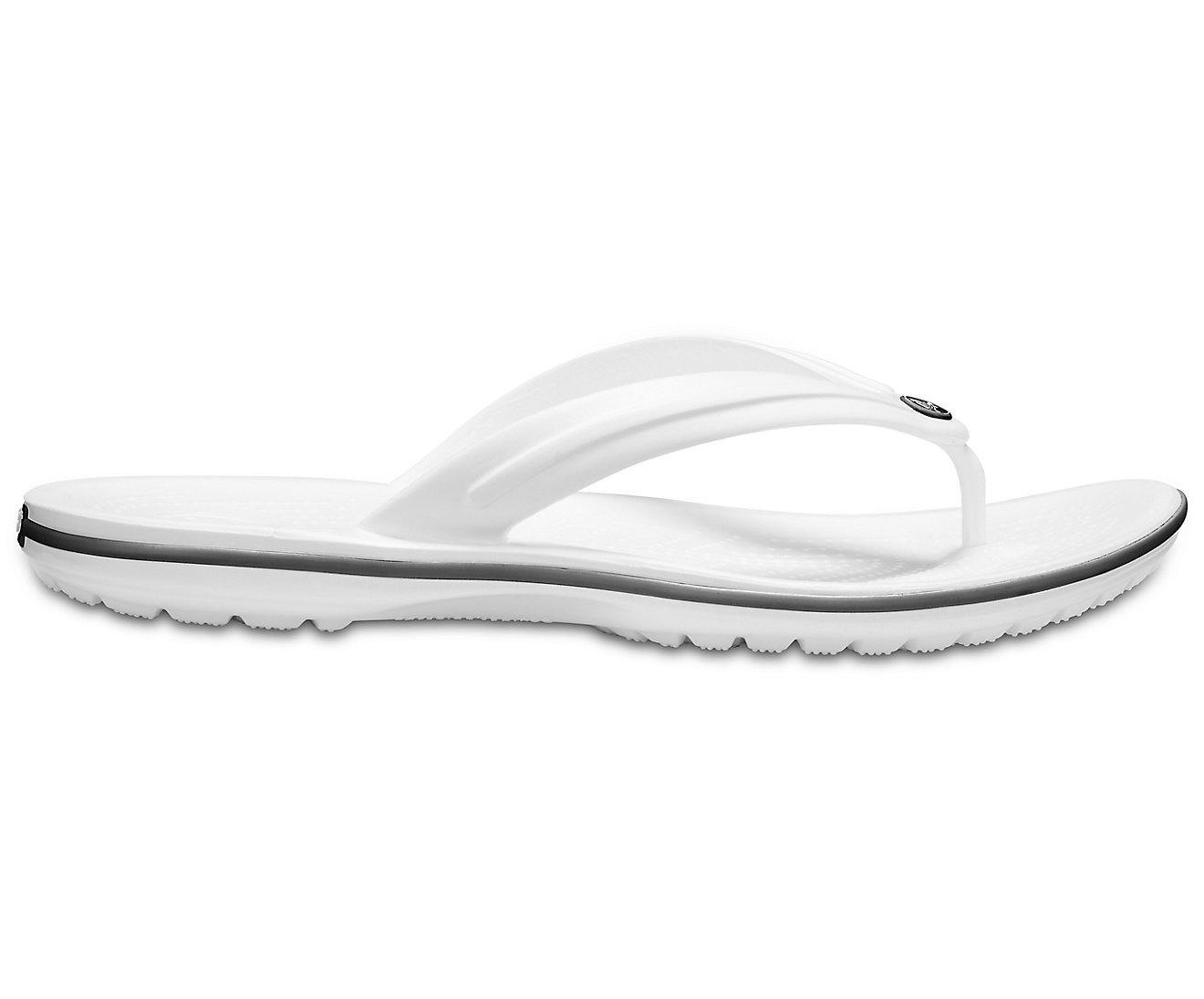 Authentic Crocband Flip - White - mTravel Store