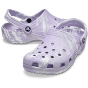 Authentic Crocs Classic Marbled Clog - Lavender
