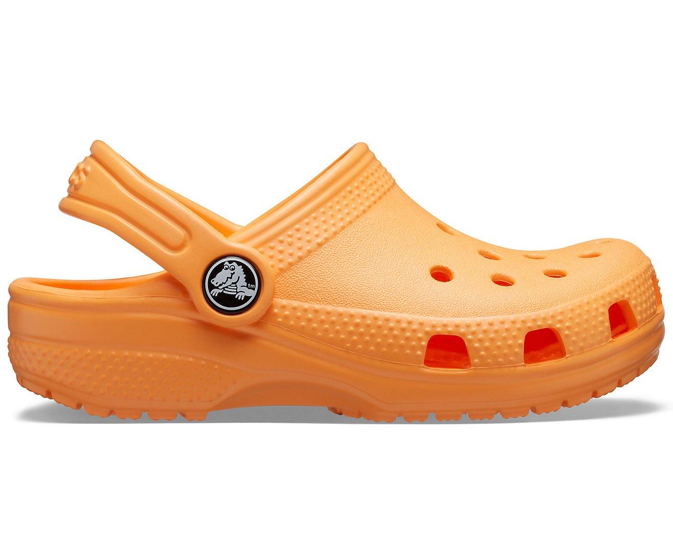 Authentic Kids' Classic Clog - Orange Cantalope