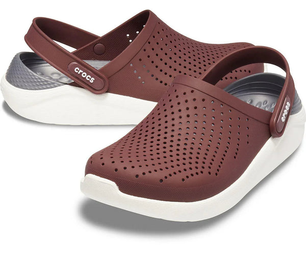 Crocs LiteRide Clog - Burgundy/ White - mStore.Kh | mTravel Store