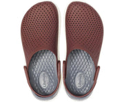 Crocs LiteRide Clog - Burgundy/ White - mStore.Kh | mTravel Store