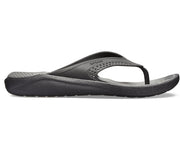 Crocs LiteRide Flip Black/ Slate Grey - mTravel Store