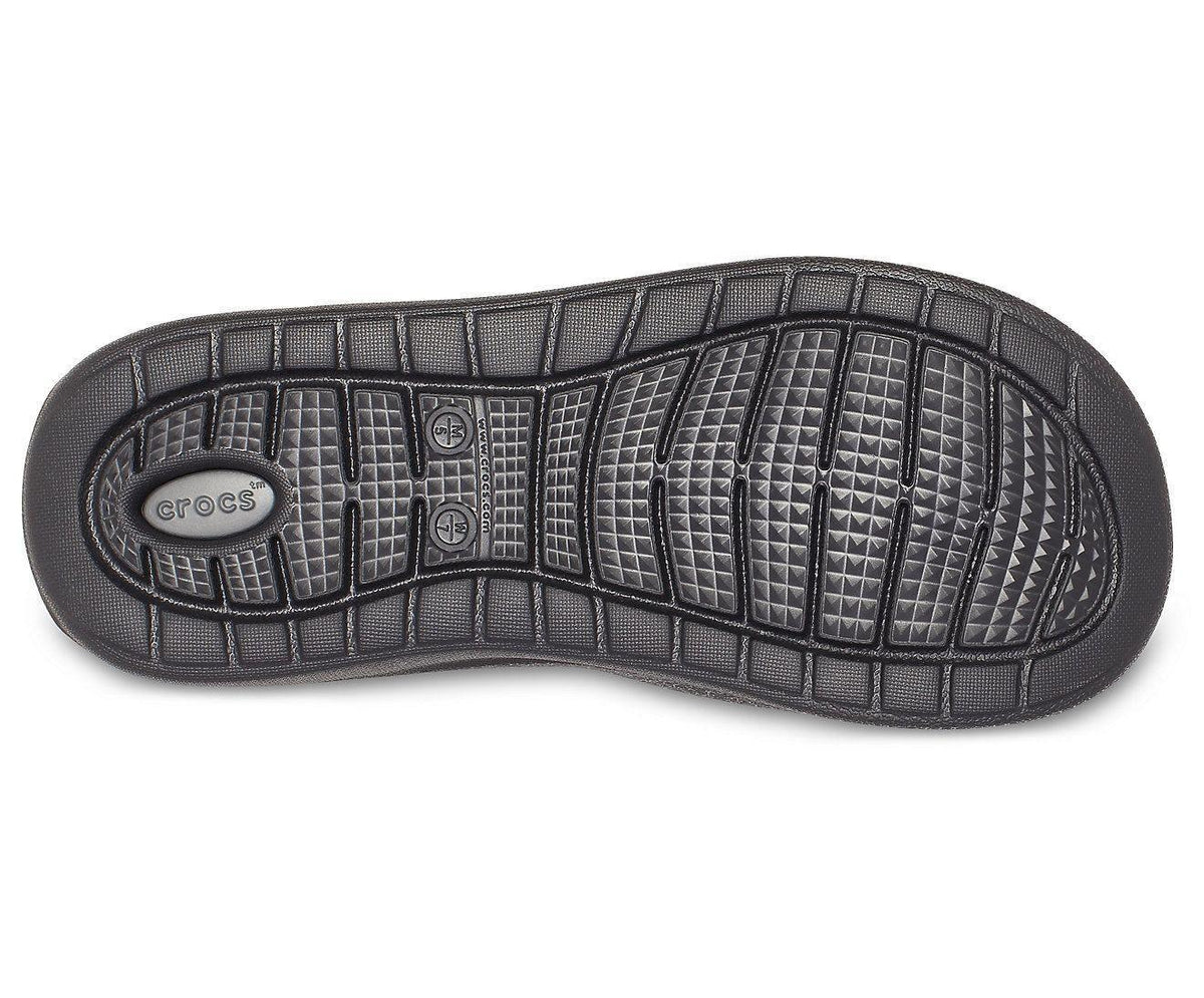 Crocs LiteRide Flip Black/ Slate Grey - mTravel Store