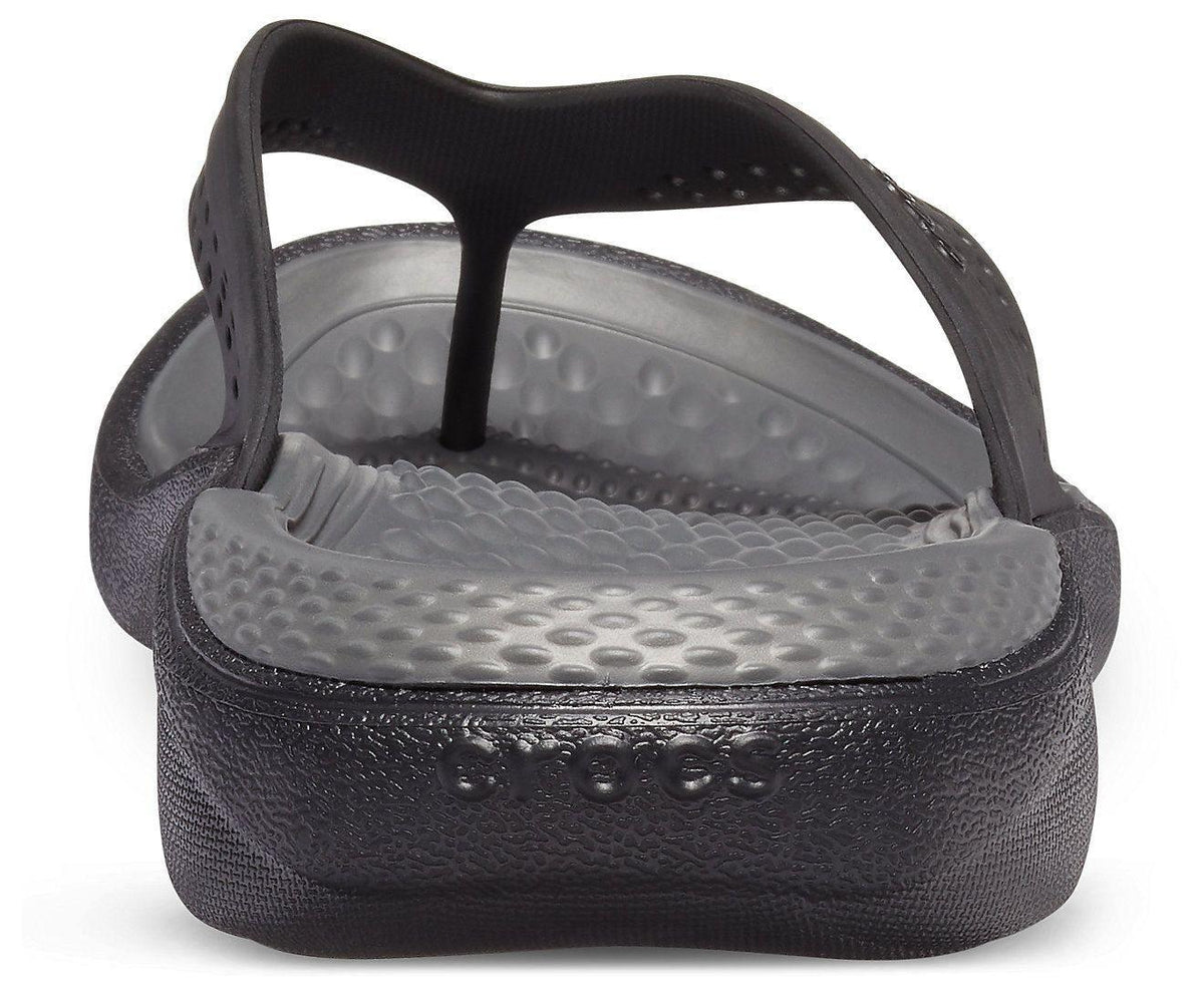Crocs LiteRide Flip Black/ Slate Grey - mTravel Store