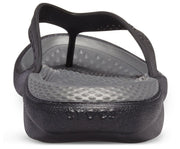 Crocs LiteRide Flip Black/ Slate Grey - mTravel Store
