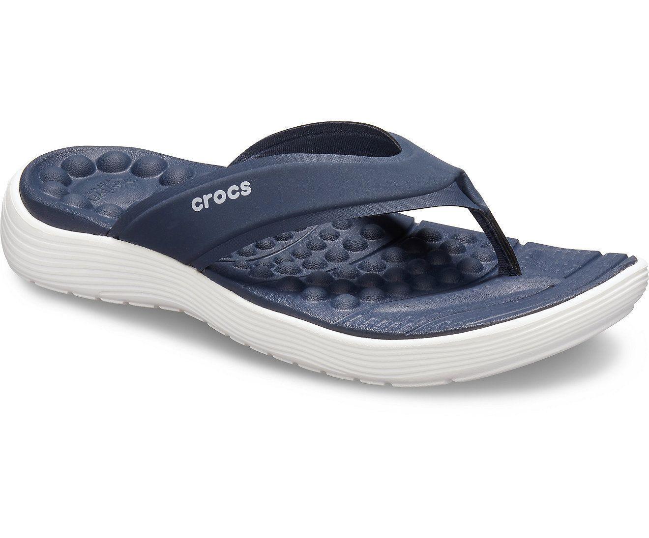 Crocs Reviva Flip - Navy/ White