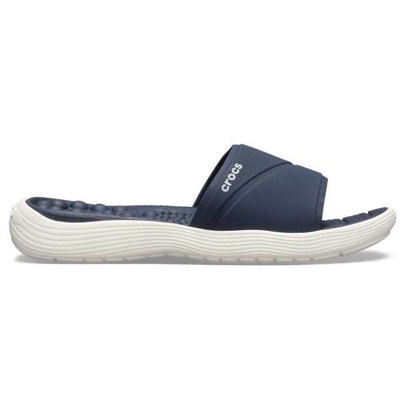 Crocs Reviva Navy/White Slide