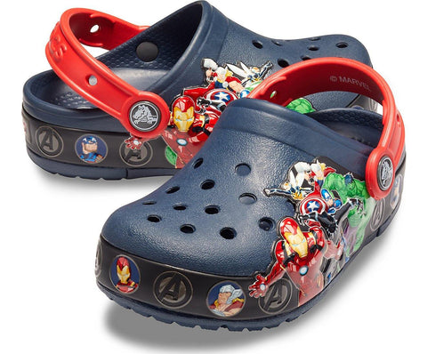 Marvel 2025 kids crocs