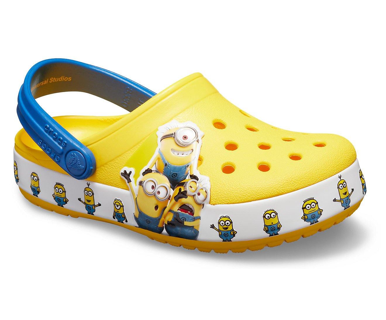 Authentic Kids’ Crocs Fun Lab Minions™ Multi Clog