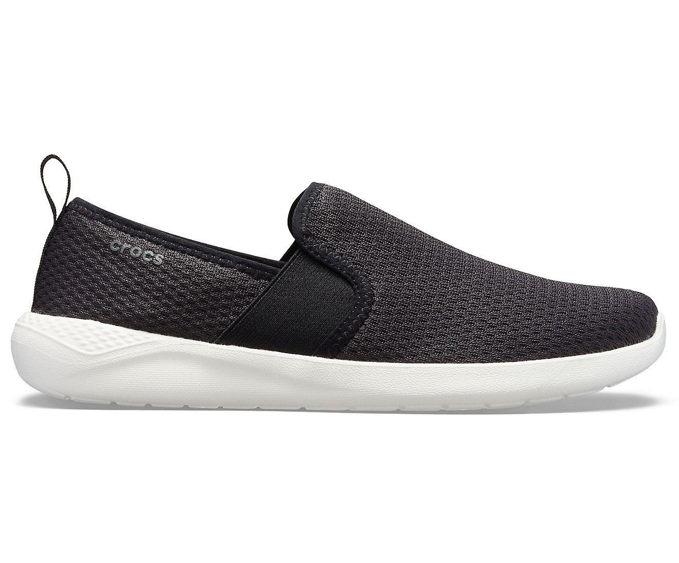 Men LiteRide Mesh Slip-On - Black/ White - mStore.Kh | mTravel Store