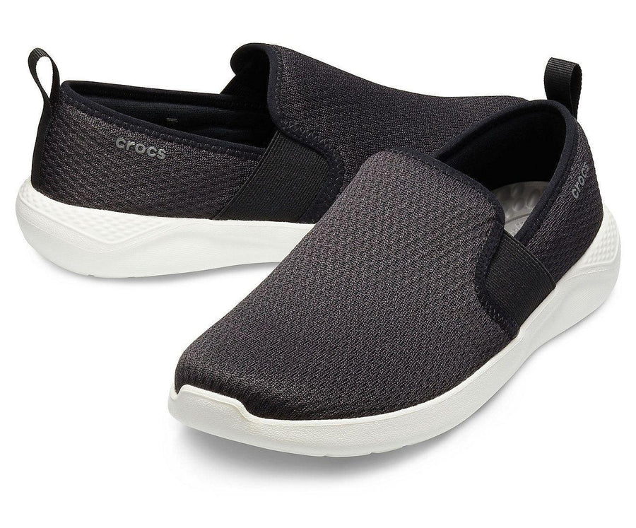 Men LiteRide Mesh Slip-On - Black/ White - mStore.Kh | mTravel Store