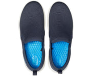Men LiteRide Mesh Slip-On - Navy/ White - mTravel Store