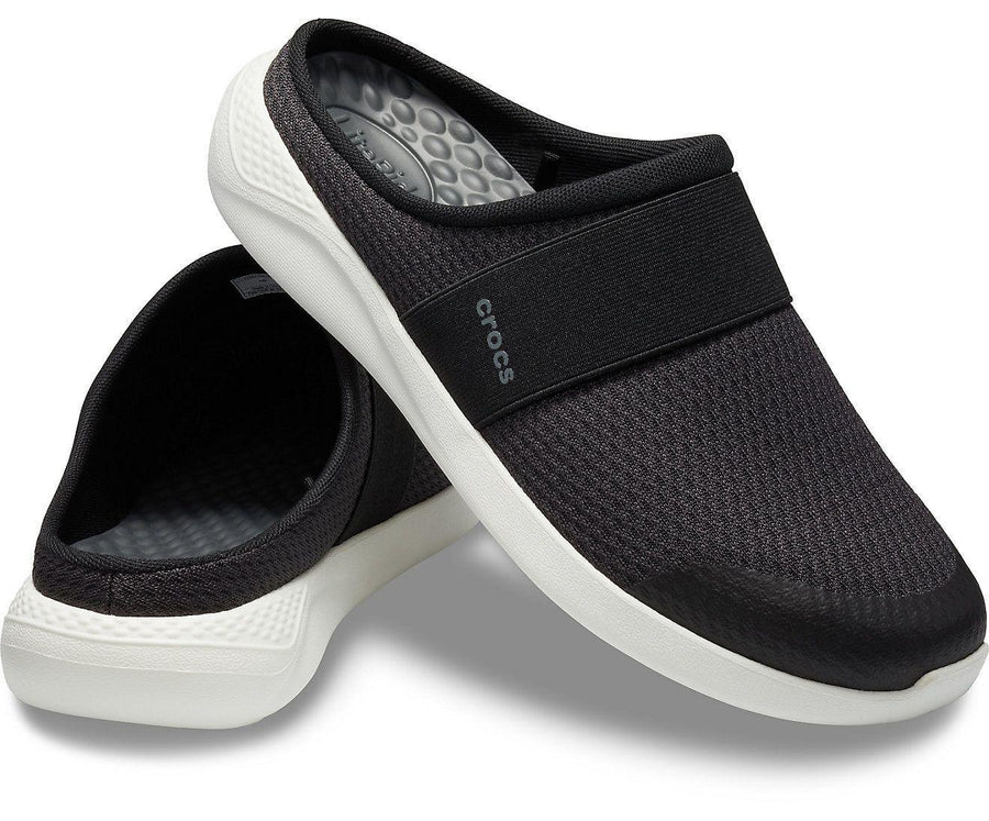 Men LiteRide Mesh Mule Clog - Black/ White - mStore.Kh | mTravel Store