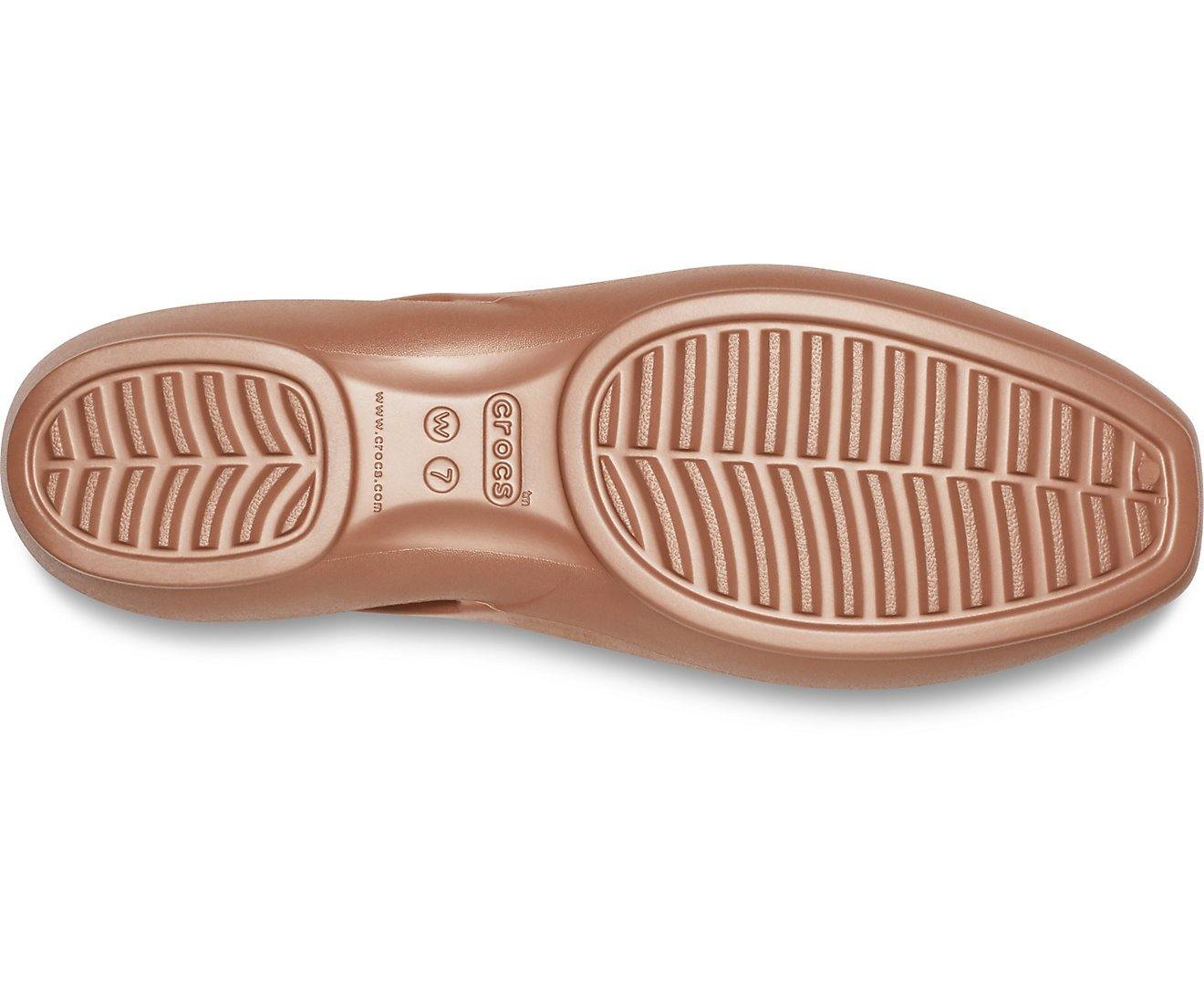 Authentic Women's Crocs Sloane Flat - Bronze - mTravel Store