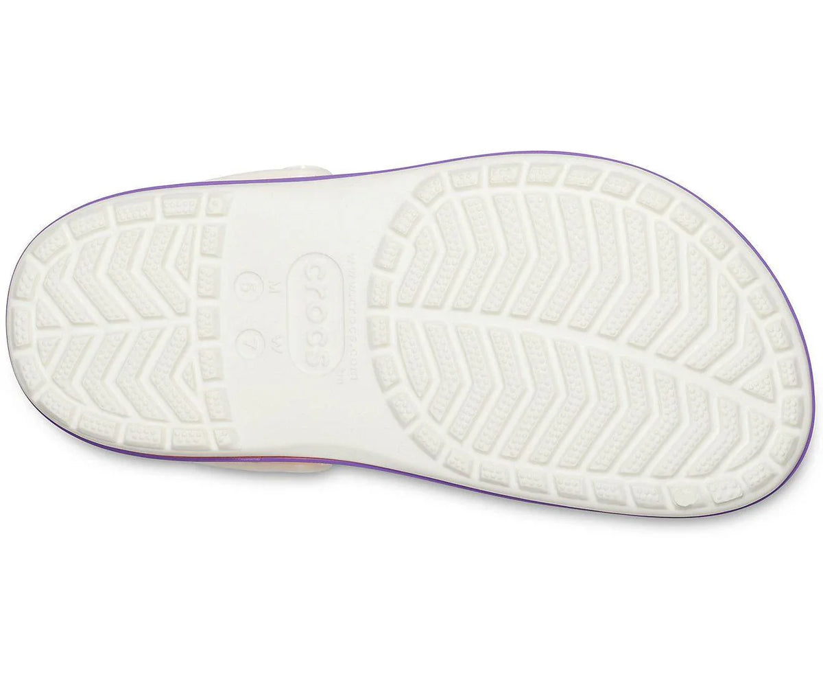 Authentic Crocs Crocband Platform Clog - Multi Rainbow/ White - mStore.Kh | mTravel Store
