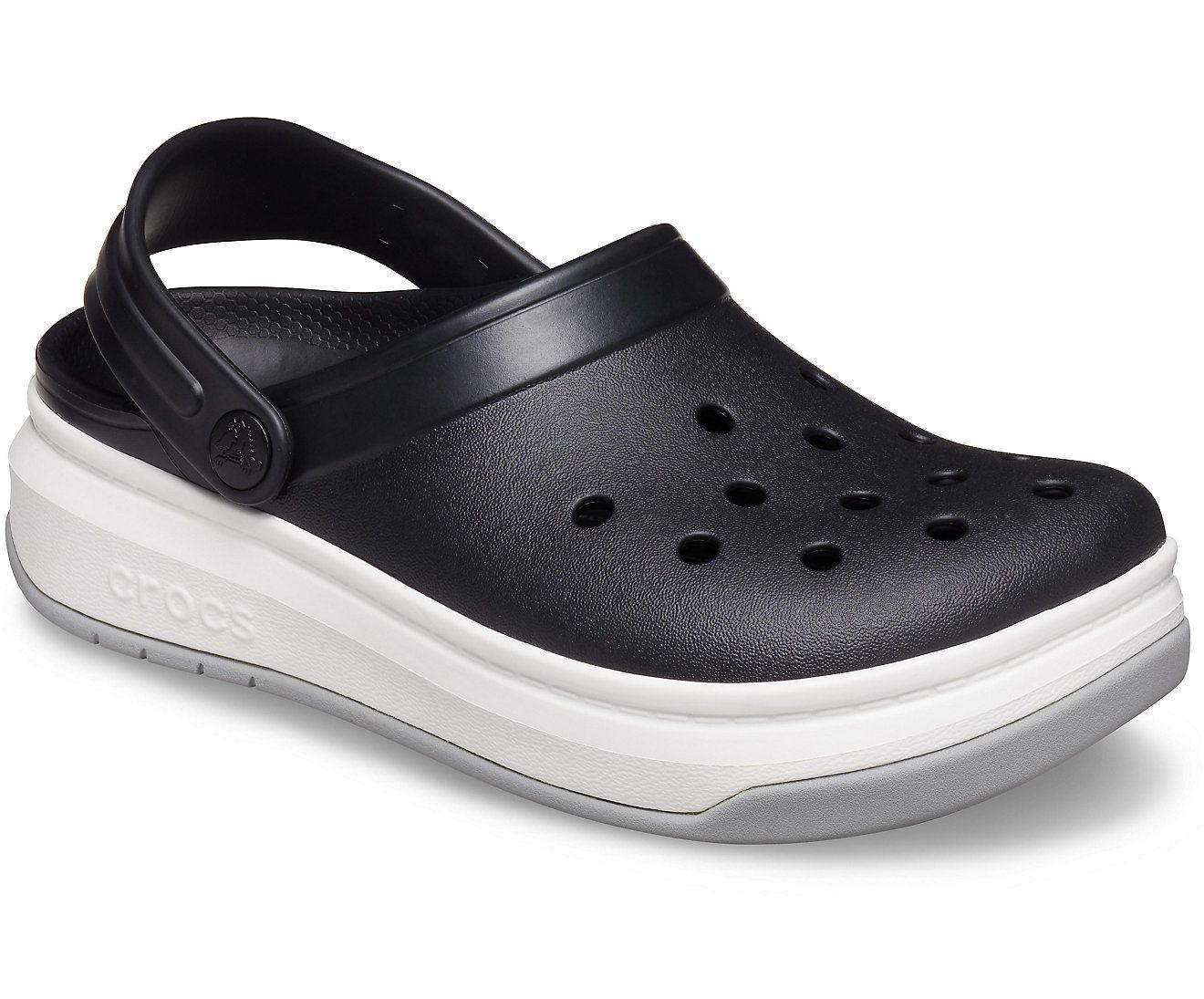 Authentic Crocband Full Force Clog - Black White | mStore | mTravel ...